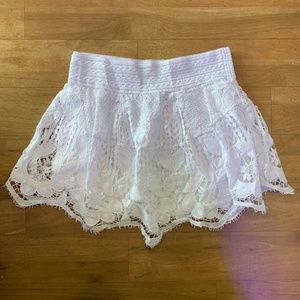 [Generation Love] White Mini Skirt